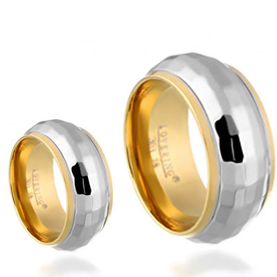 LOVERİNG 316L GARANTİLİ ÇELİK ÇİFT ALYANS - 1