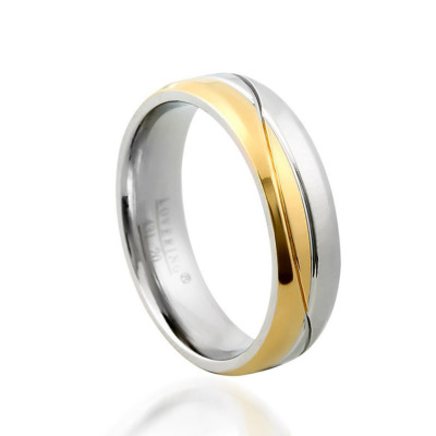 LOVERİNG 316L GARANTİLİ ERKEK ÇELİK ALYANS - 1