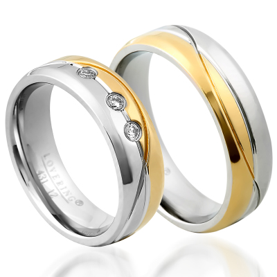 LOVERİNG ÇİFT ALYANS LVR431D - 1